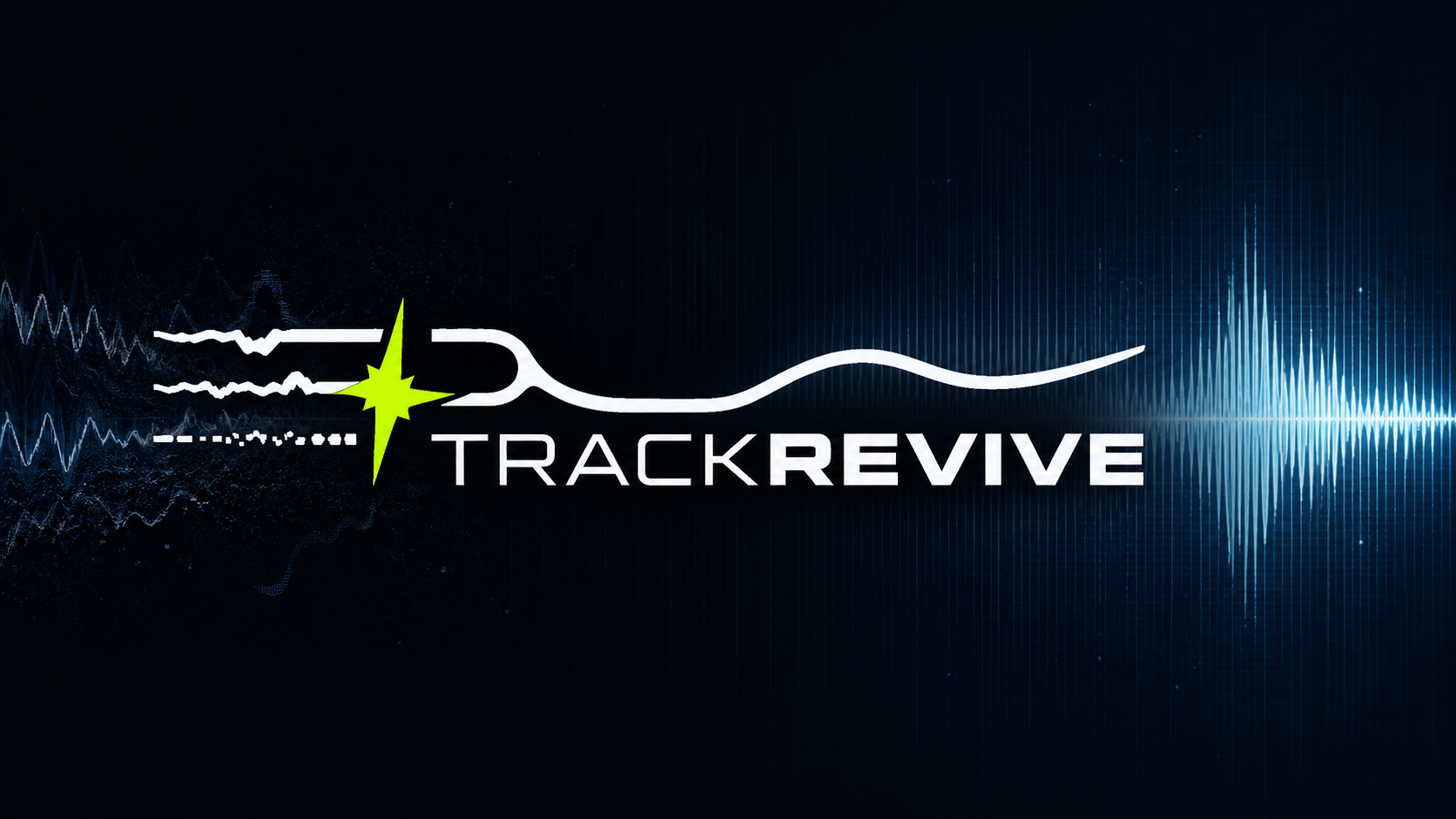 TrackRevive interface shown with the official TrackRevive identity.